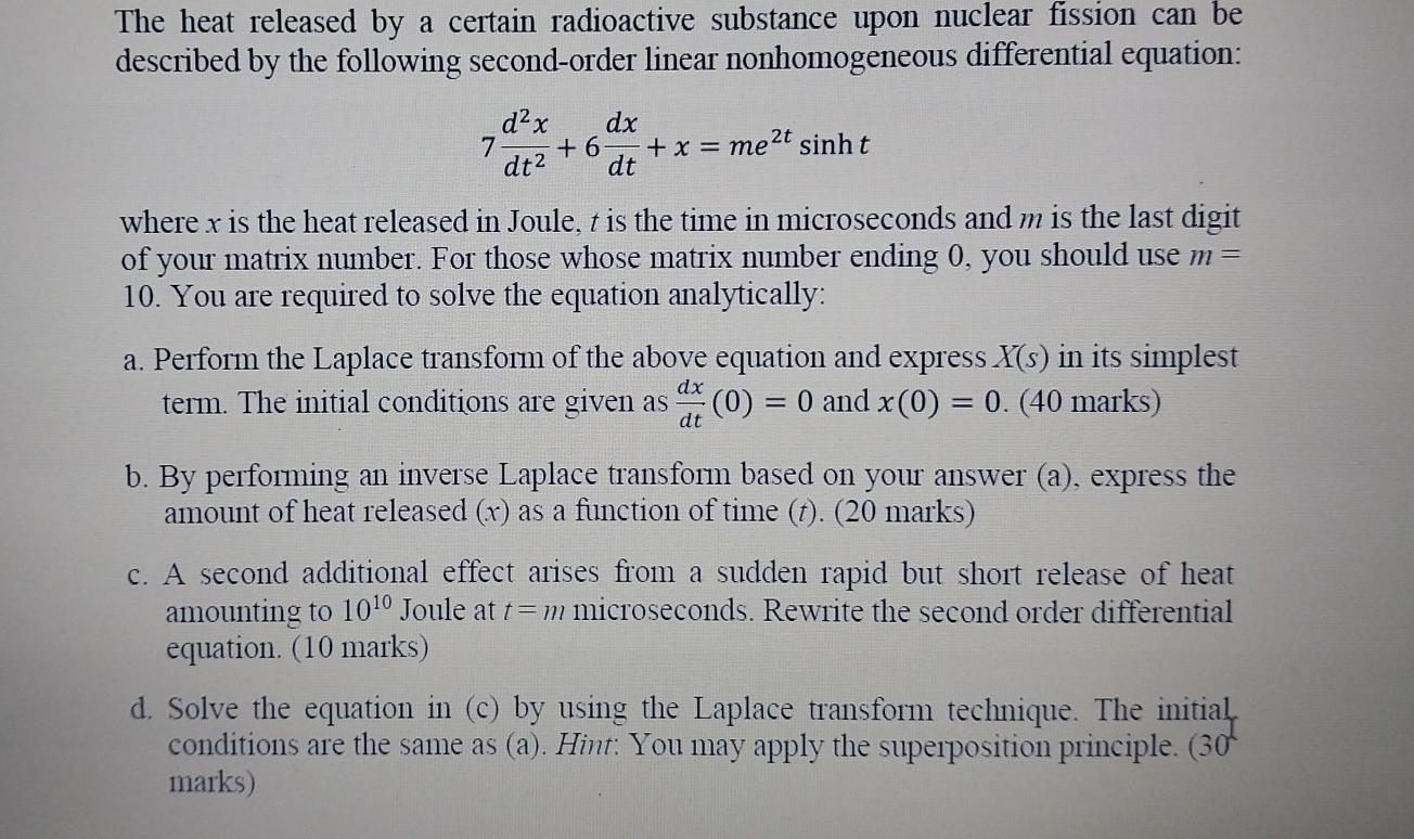 Solved Pls Provide Full Answer For Question D. I Have Solved | Chegg.com