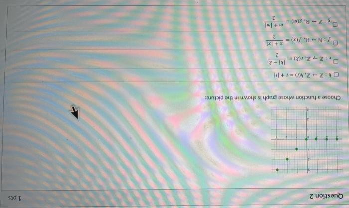 Solved Question 1 Given two sets A and B. Which of the rules | Chegg.com