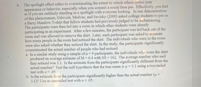 Solved Part 1: What is the obtained t statistic?Match the | Chegg.com