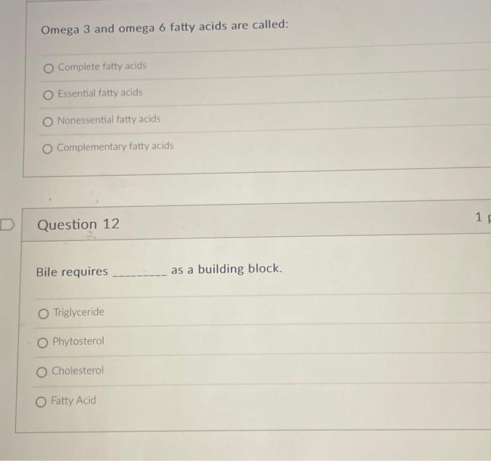 why are omega 3 and 6 fatty acids considered essential