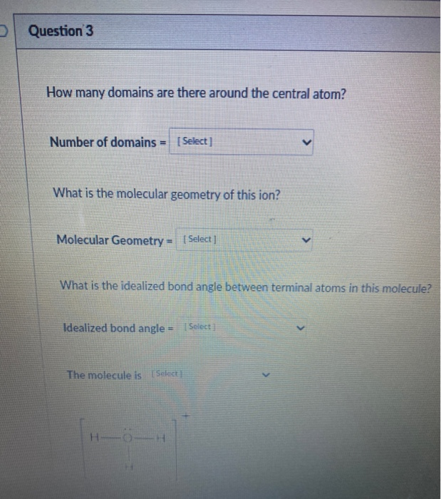 Solved Bond Angle 1 Bond Angle 2 Bond Angle 3 3 Bond