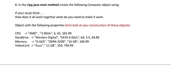 Solved This is done using a software called NetBeans for my | Chegg.com