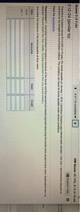 Solved Homework: Chapter 12 Homework TR Save Score: 0 of 3 | Chegg.com