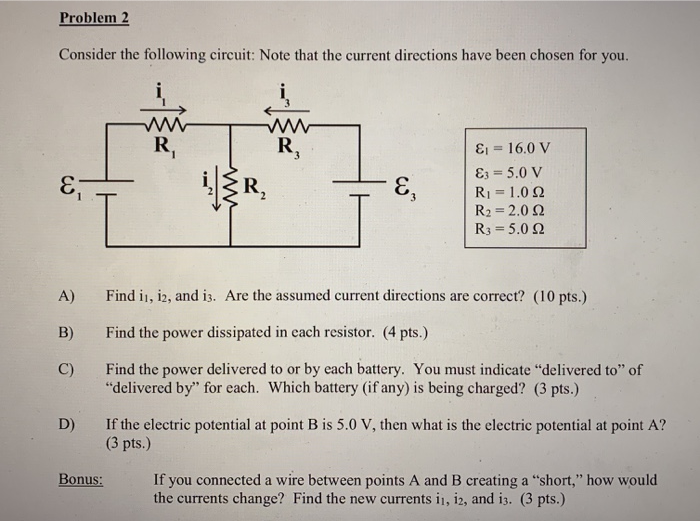 Solved Problem 2 Consider the following circuit: Note that | Chegg.com