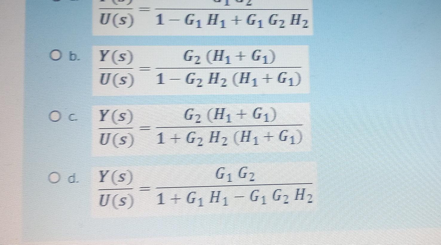 Solved Time left 0:52:35 Determine the transfer function of | Chegg.com