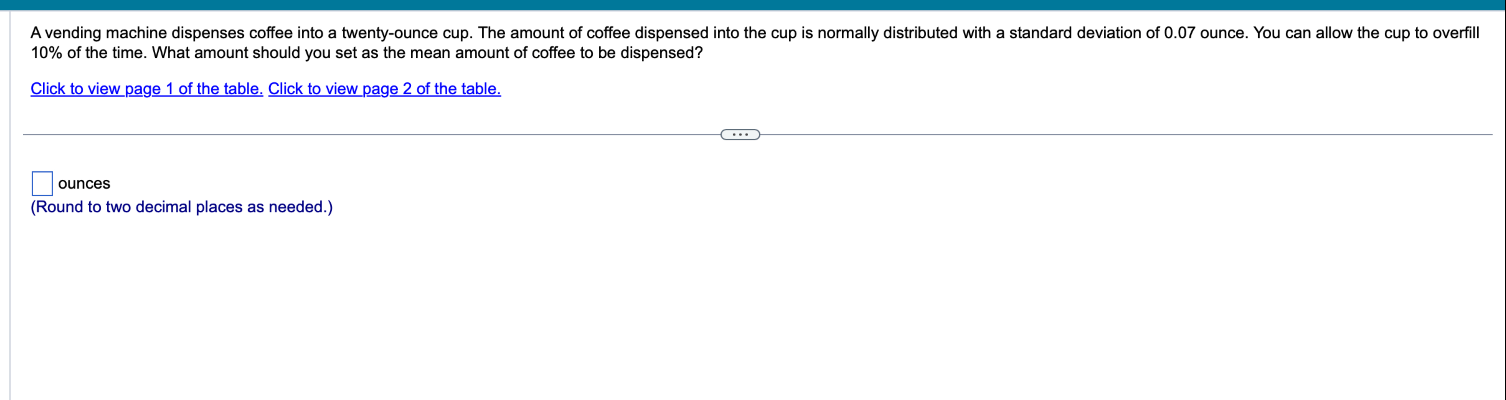 Solved A vending machine dispenses coffee into a