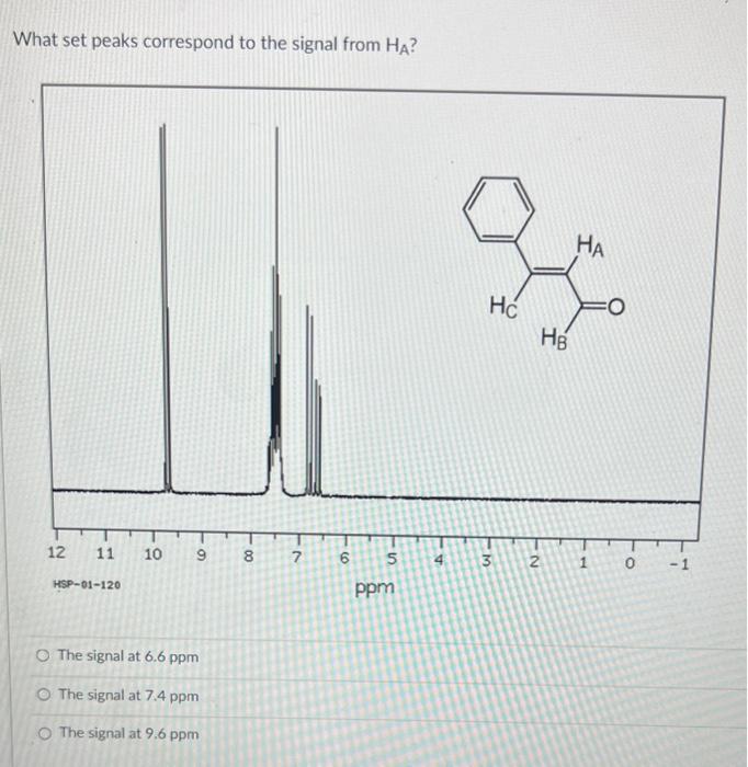 Solved Which term best describes the splitting pattern found | Chegg.com