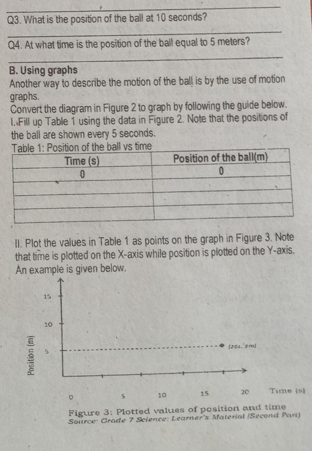 visual representation of motion