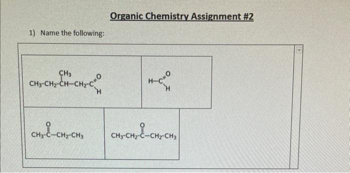 chemistry assignment 2 answer