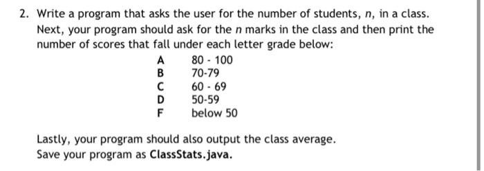 Solved 2. Write a program that asks the user for the number | Chegg.com