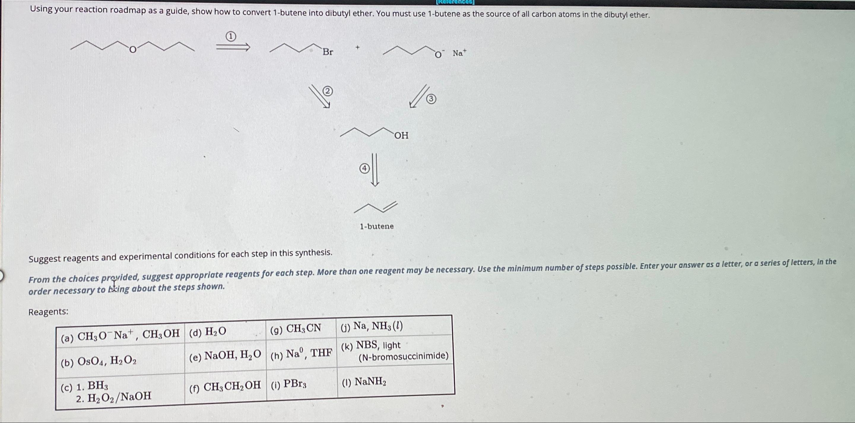 Solved Using your reaction roadmap as a guide, show how to | Chegg.com
