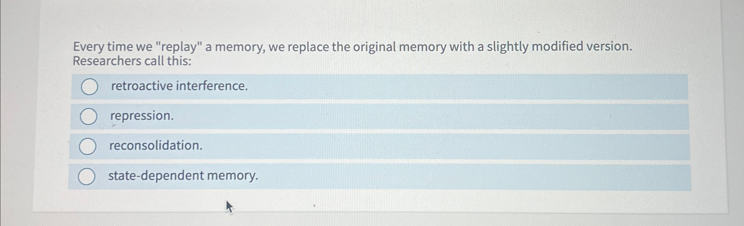 Solved Every time we 