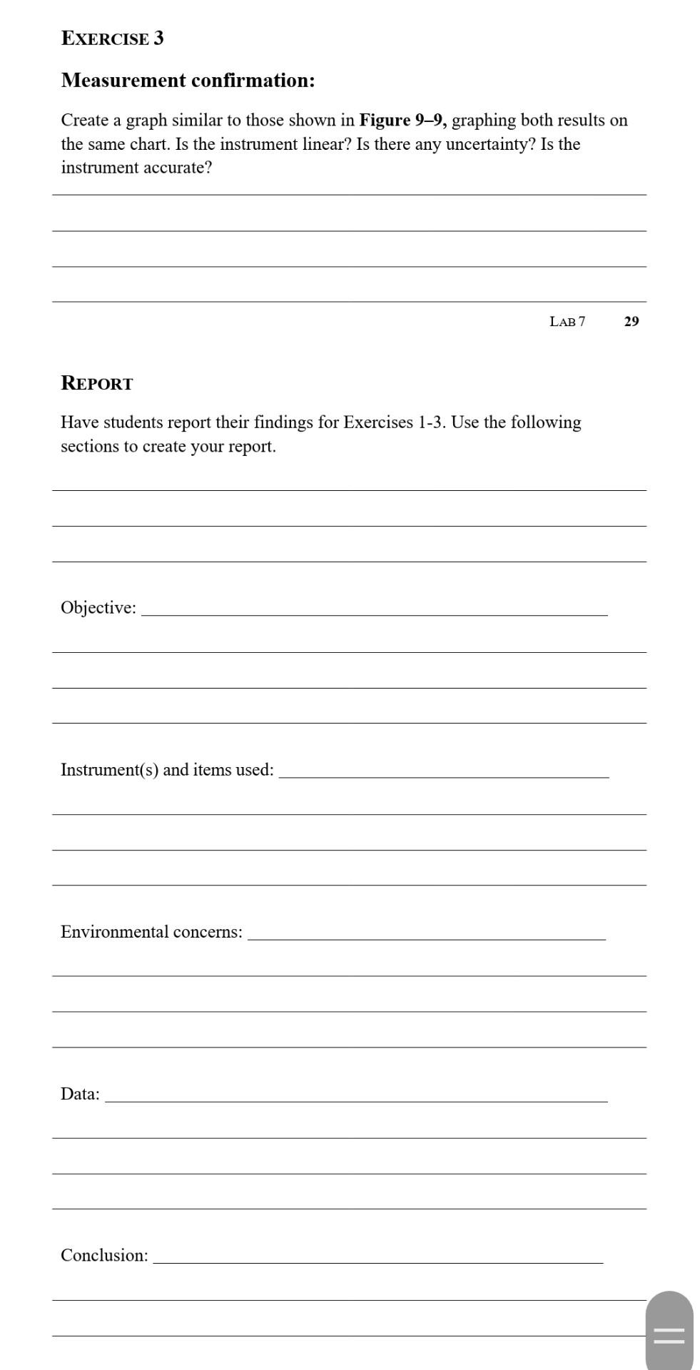 LAB 3 Calibration Prerequisite: Chapter 9, | Chegg.com