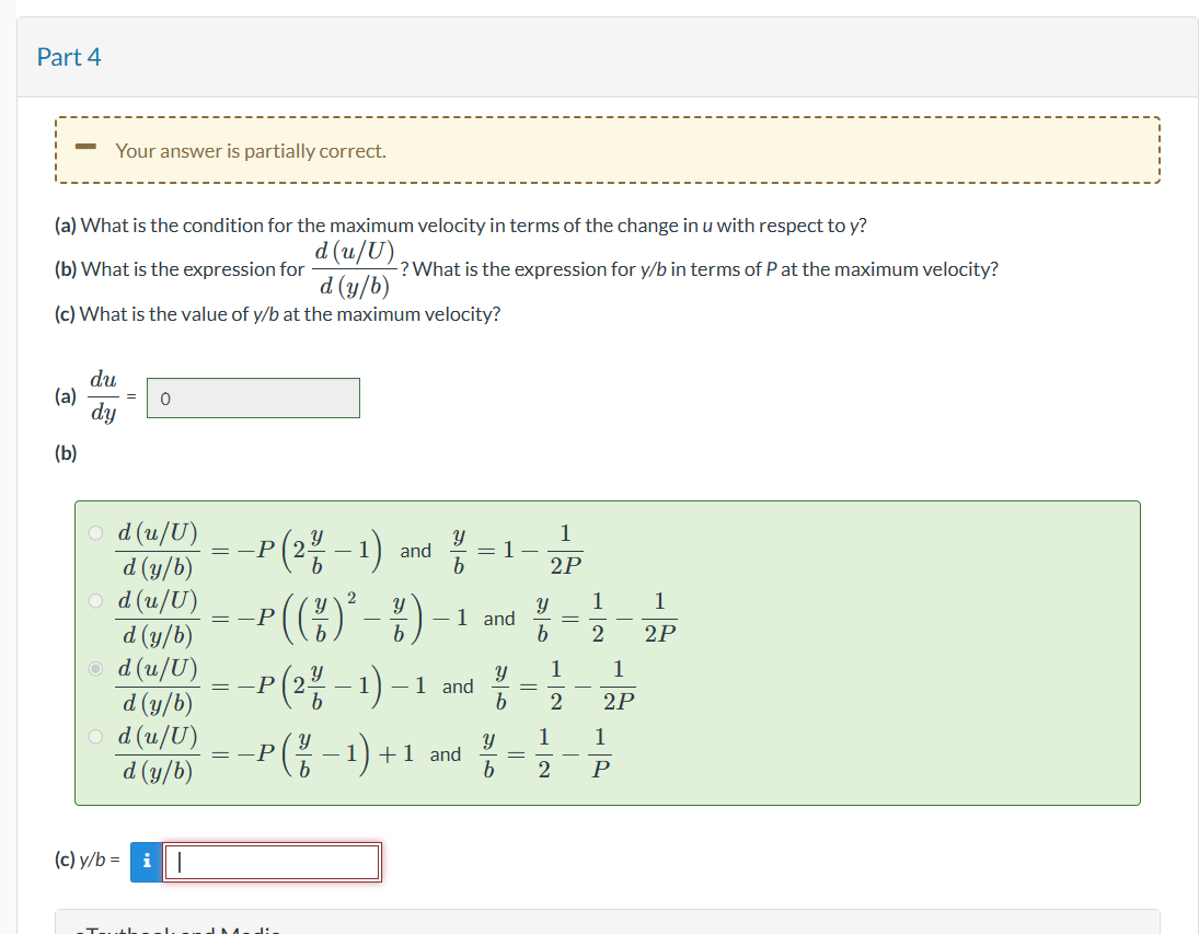 Partialy Correct Part 4Your answer is partially correct.(a) What is | Chegg.com