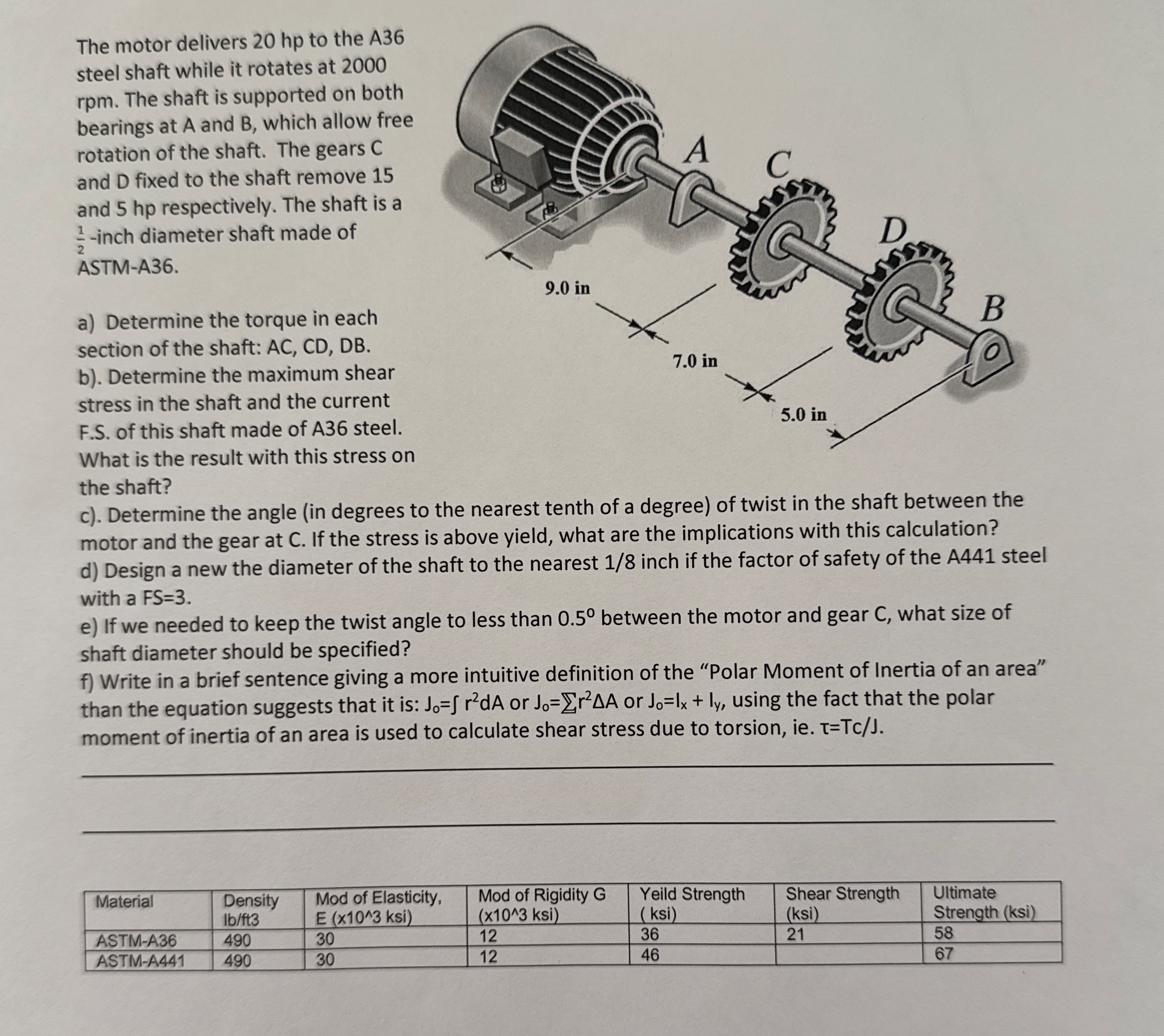Solved Please show how to solve each part of the question | Chegg.com