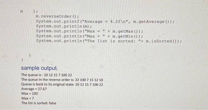 Solved Objectives Practice Queue and Exception handling | Chegg.com