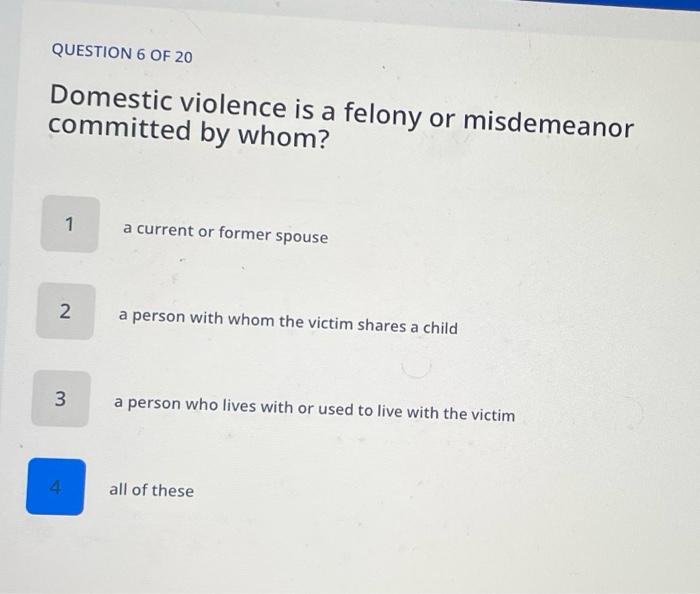 Solved Sexual Violence Prevention for Students: Final | Chegg.com