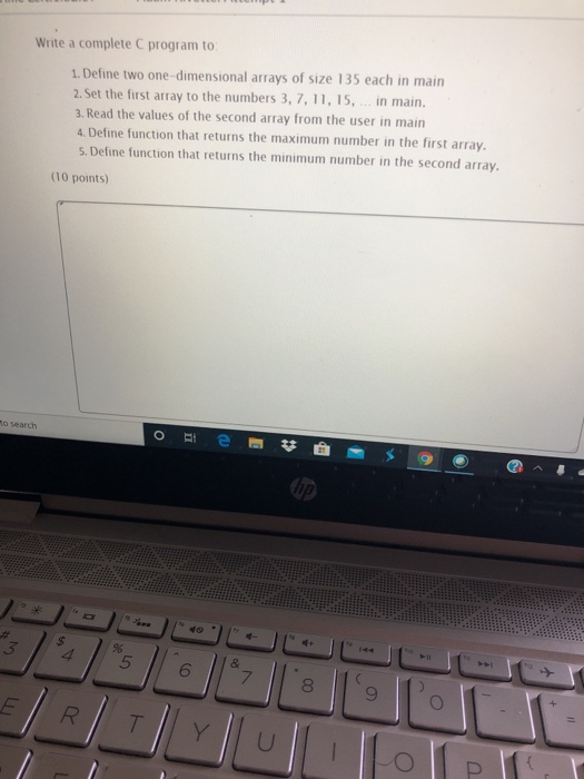 Solved Write a complete C program to 1. Define two | Chegg.com
