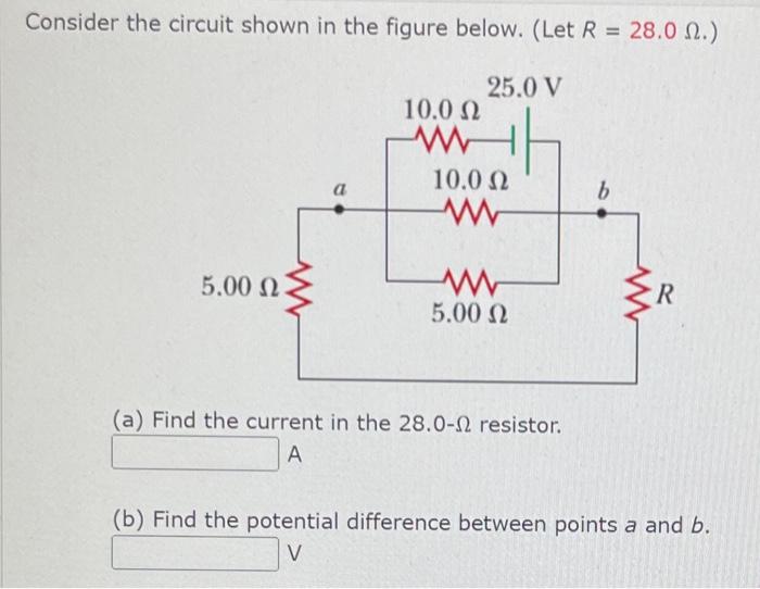 Solved Consider the circuit shown in the figure below. ( Let | Chegg.com