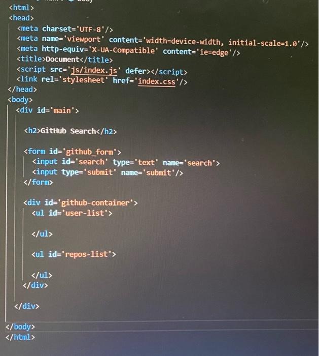 Solved You are going to build a JavaScript application which | Chegg.com