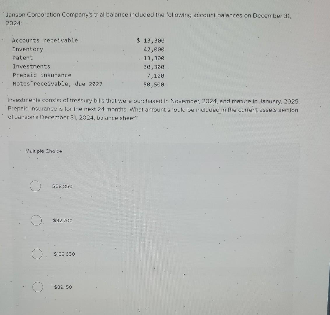 solved-janson-corporation-company-s-trial-balance-included-chegg