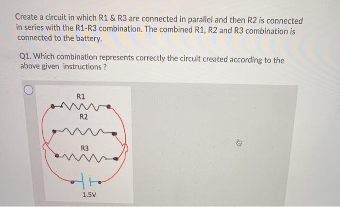 Solved Question 1 (1 point) Q1. Below is a circuit board | Chegg.com