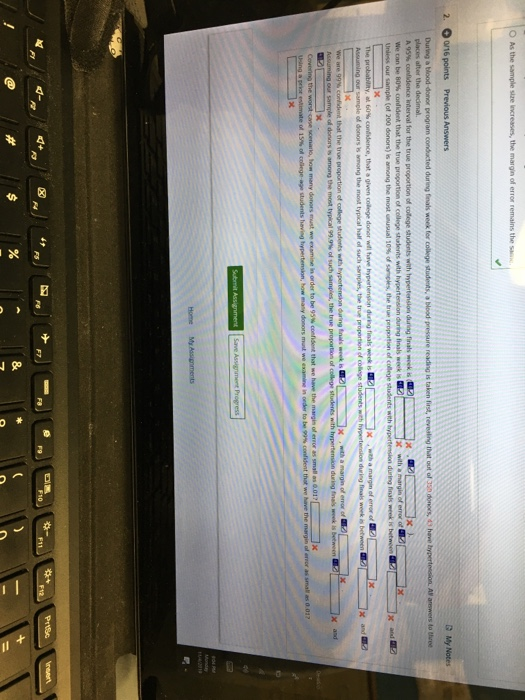 Solved 26 O As the sample size increases, the margin of | Chegg.com