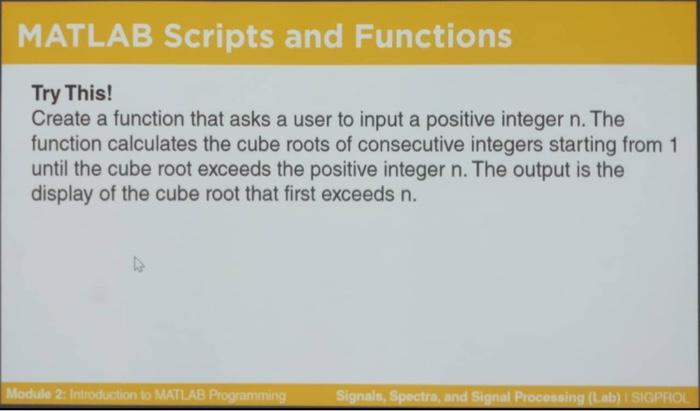 Solved Try This! Create a function that asks a user to input | Chegg.com