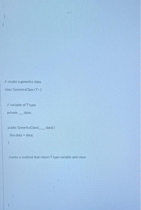 Solved complete the code class Main1 [ public static void | Chegg.com