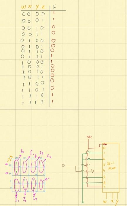 Solved 1. Show how you can realize the same function using a | Chegg.com