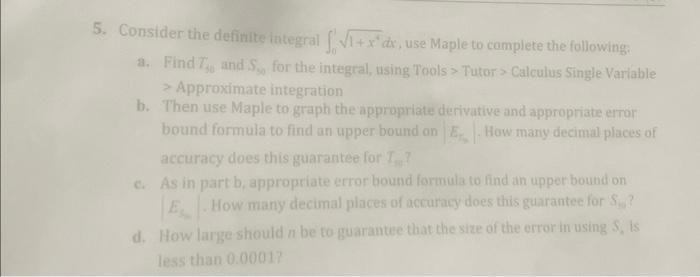 Solved Answer A And B And C And D Show Work Also Show How To | Chegg.com