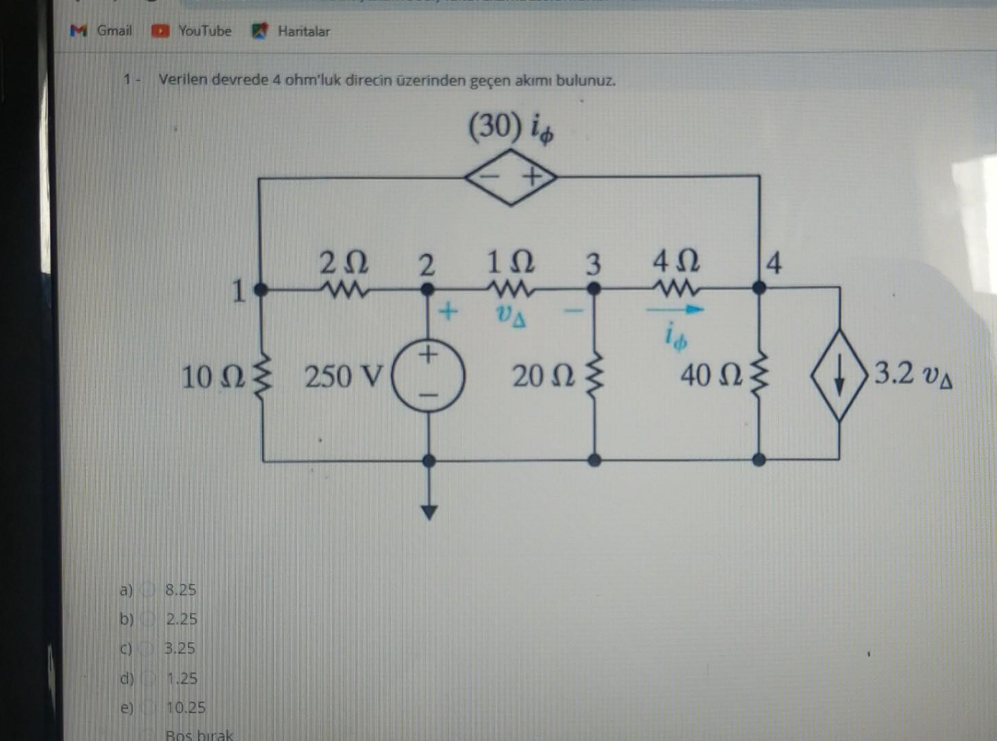 Solved Find the current passing through the 4-ohm resistor | Chegg.com