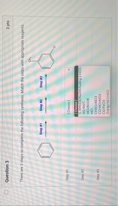 Solved There are 3 steps to complete the following | Chegg.com