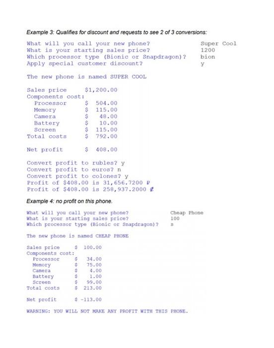 Solved CIS 221 Programming Assignment PA #2 Decision | Chegg.com