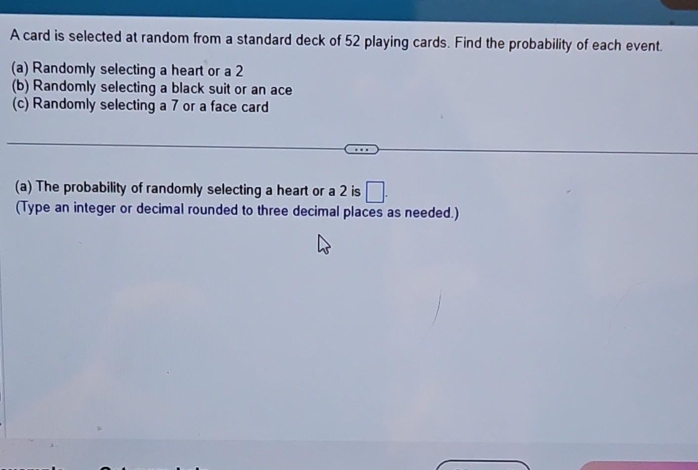 Solved You Roll A Six-sided Die. Find The Probability Of | Chegg.com