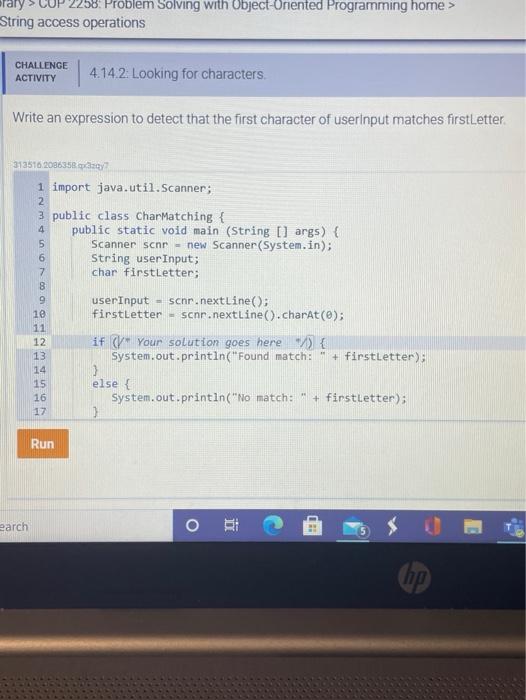 Solved 2258 Problem Solving with Object-Oriented Programming | Chegg.com