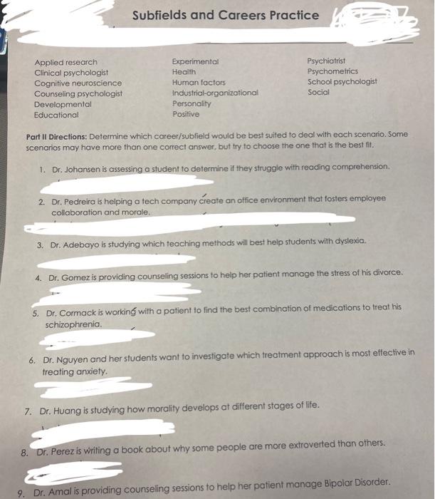 solved-part-ii-directions-determine-which-career-subfield-chegg-com