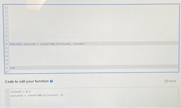 Solved Linear-to-dB and dB-to-linear conversions Audio | Chegg.com