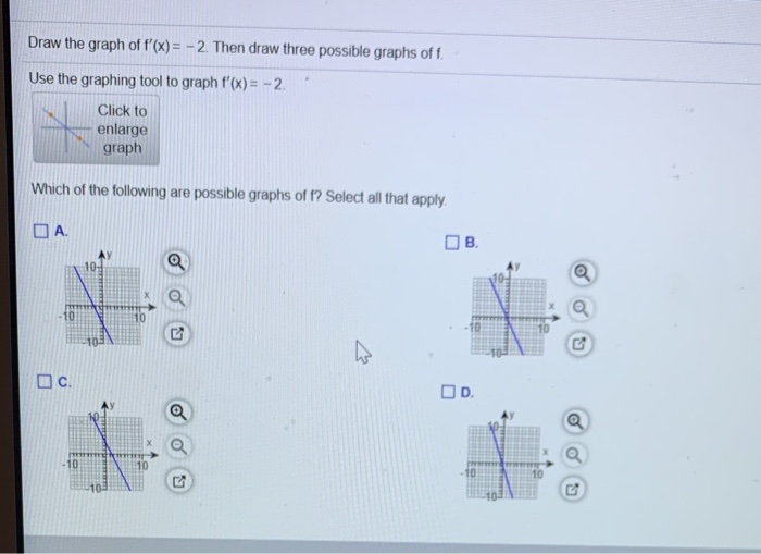 Solved Draw The Graph Of F X 2 Then Draw Three