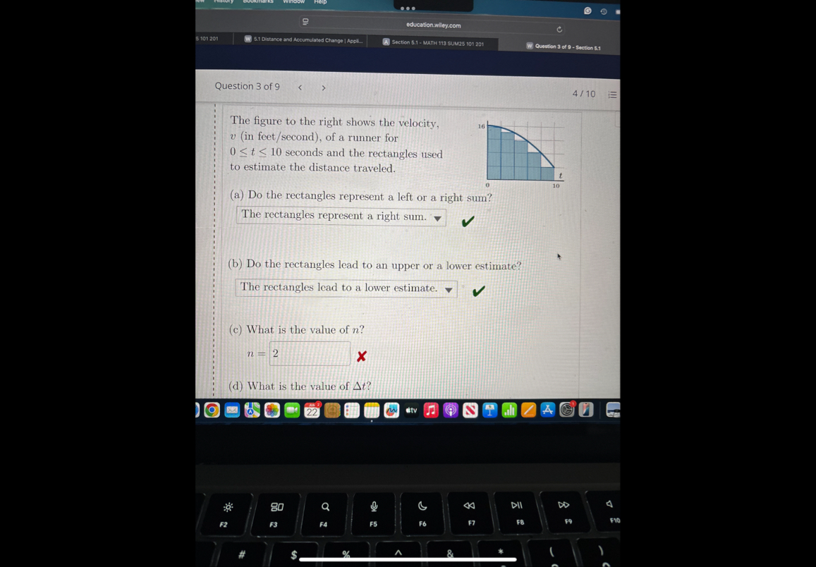 Solved Question 3 ﻿of 94 / 10The figure to the right shows | Chegg.com