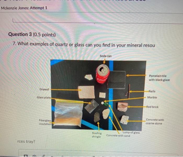 Solved Mckenzie Jones Attempt 1 Question 3 05 Points 7 3857