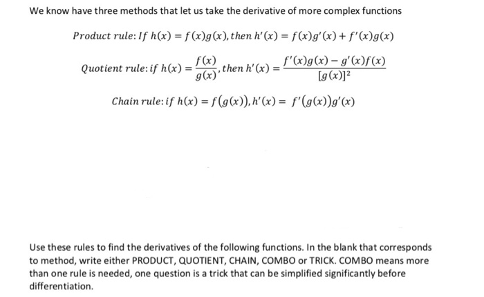 Solved We Sx 2 Method Answer F X X 1 Method X2 1 Answer Chegg Com