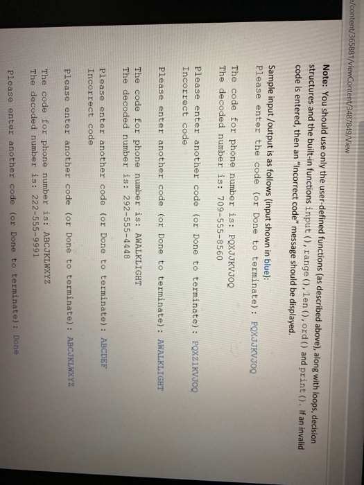 Solved Question 2 Write a Python program, in a file called | Chegg.com