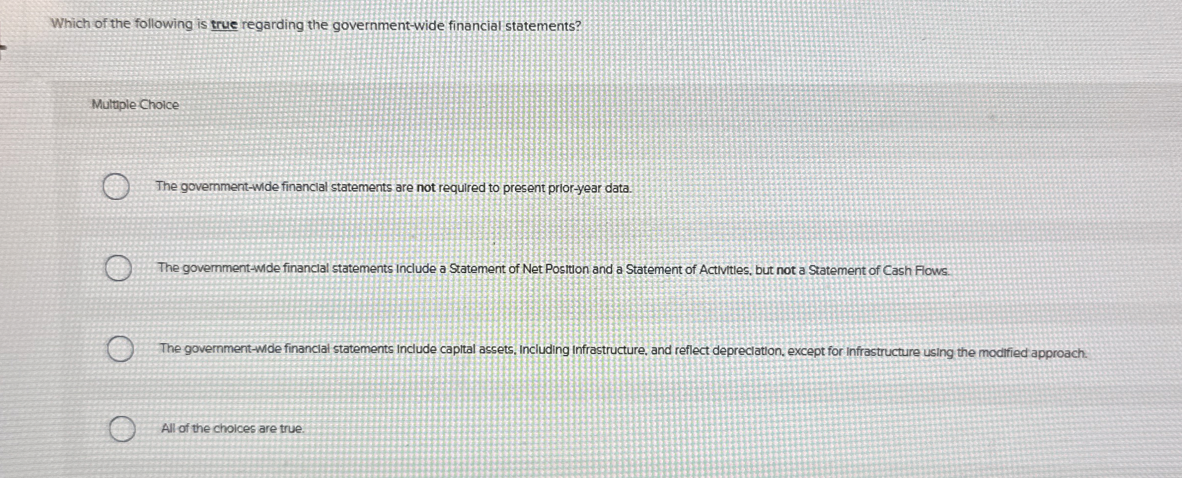 Solved Which of the following is true regarding the | Chegg.com