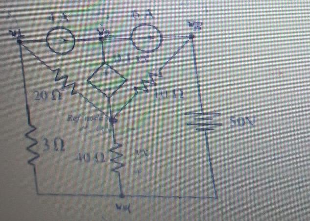 Solved Q5 ï Write All Nodal Equations To Find V1 ï V2 ï V3 Chegg Solved Q5 ï Write All Nodal Equations To Find V1 ï V2 ï V3 Chegg