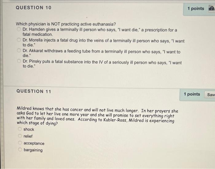 Solved QUESTION 10 1 points a Which physician is NOT | Chegg.com