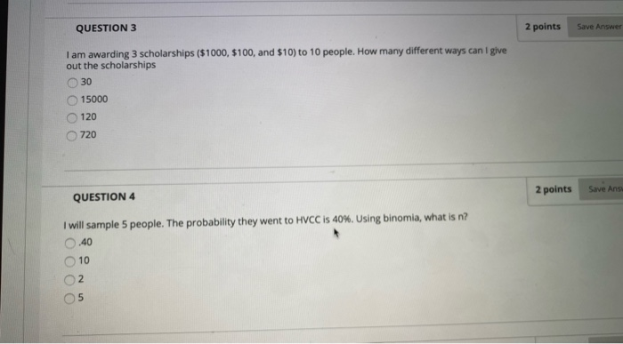 Solved QUESTION 3 2 points Save Answer I am awarding 3 | Chegg.com