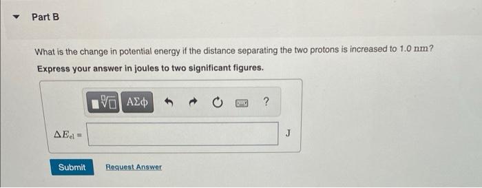 Solved Part A What is the electrostatic potential energy in | Chegg.com