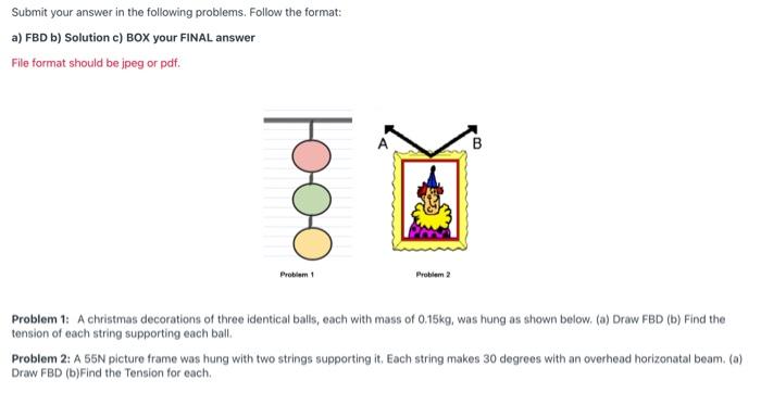 Solved Submit your answer in the following problems. Follow | Chegg.com