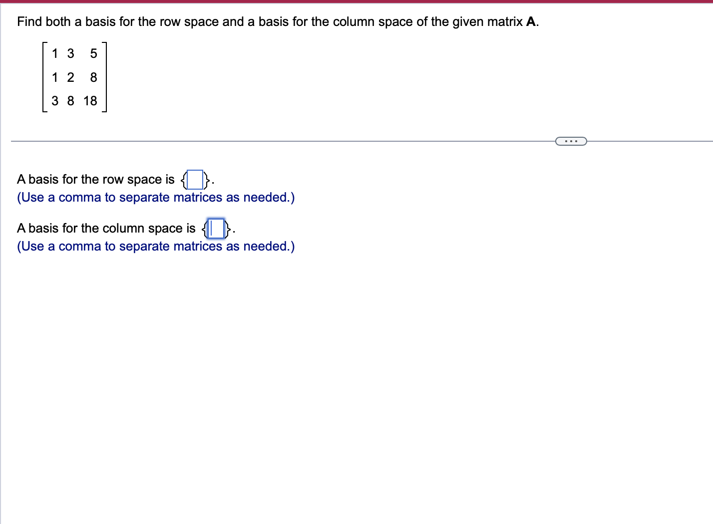 Solved Find both a basis for the row space and a basis for | Chegg.com